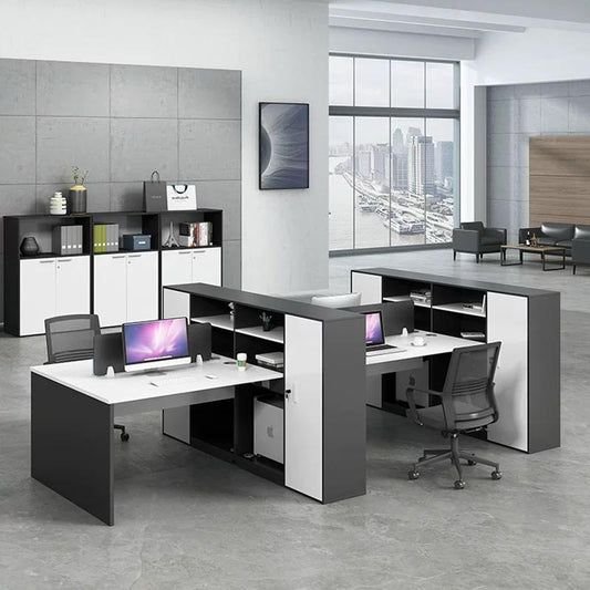 TYMD-RWFC 長方形辦公檯連文件側櫃組合