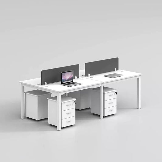 TYMLMD-DR 金屬腳長方形辦公檯組合