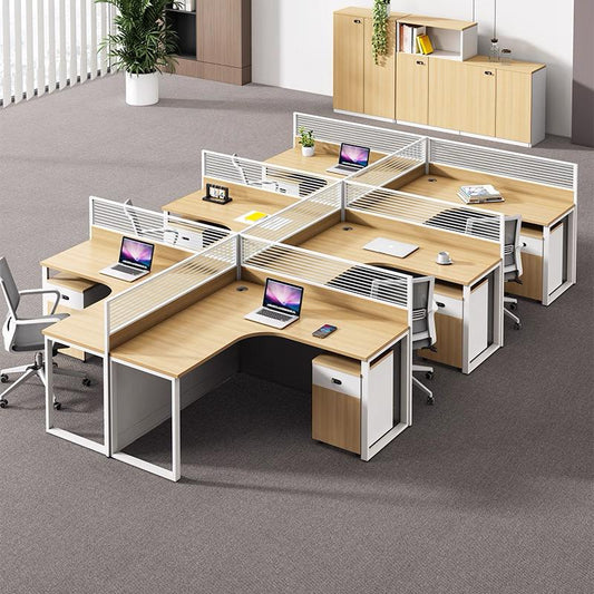 TYMLMD-ML 金屬腳L型辦公檯組合