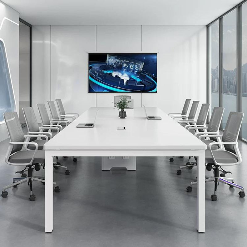 TYMLCT-DR 金屬腳長方形會議桌