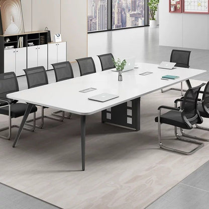 TYMLCT-ER 金屬腳長方形會議桌