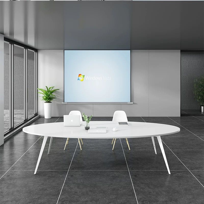 TYMLCT-EO 金屬腳橢圓形會議桌
